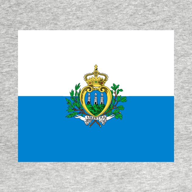 San Marino flag by flag for all